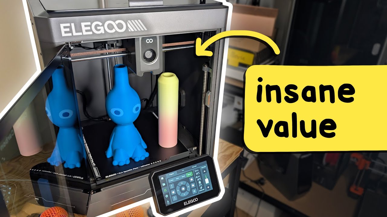 How is this only $299? - Elegoo Centauri Carbon CoreXY 3D Printer