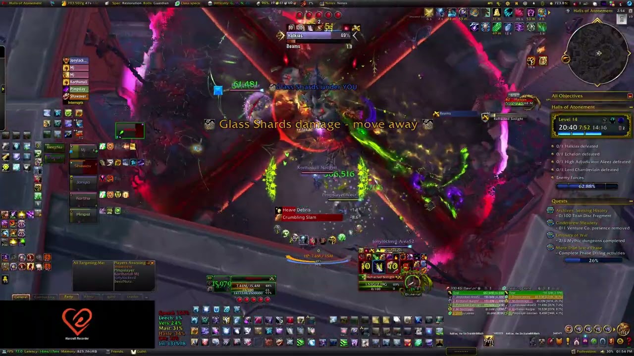 14 Halls of Atonement Resto Druid Wildstalker