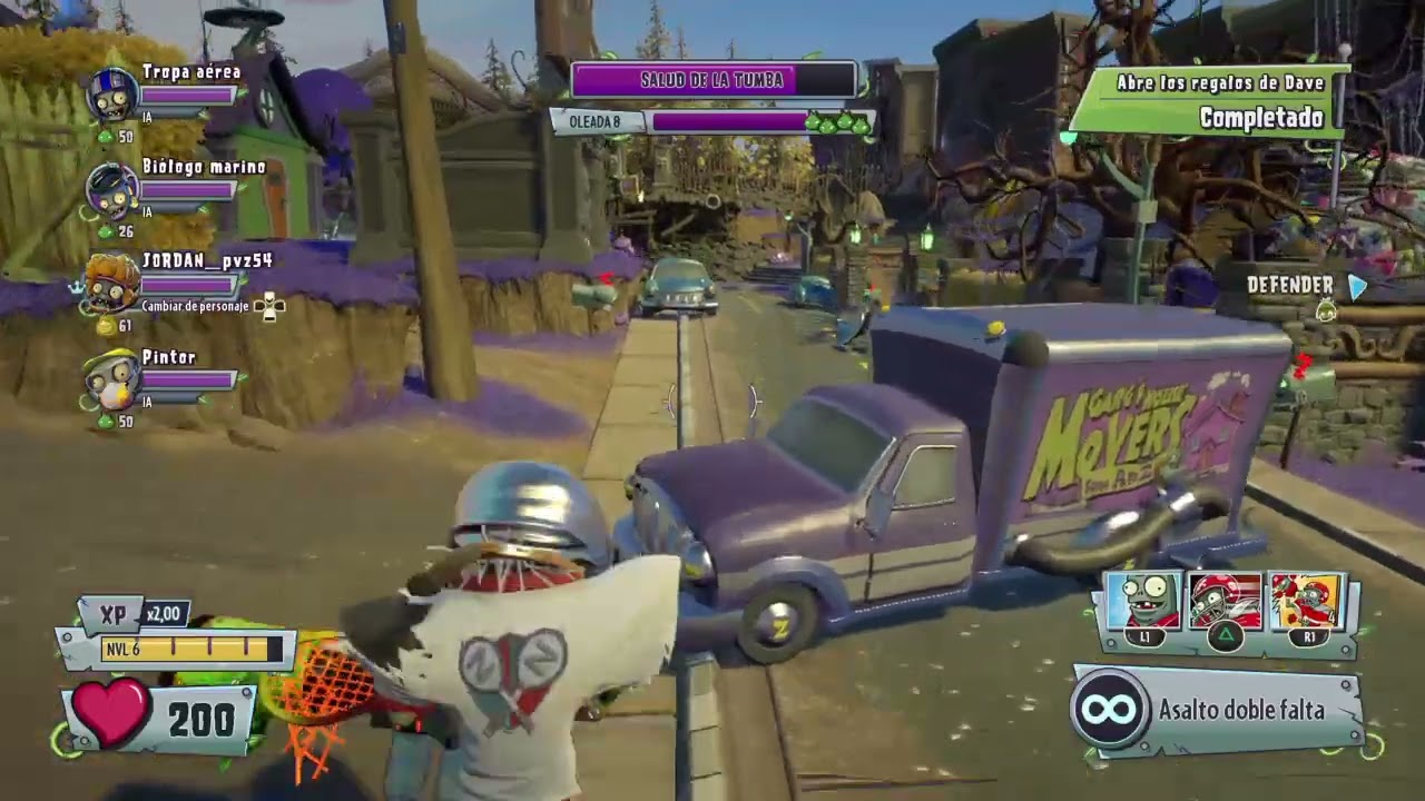 Plants vs Zombies GW2 ¿donde están las plantas?