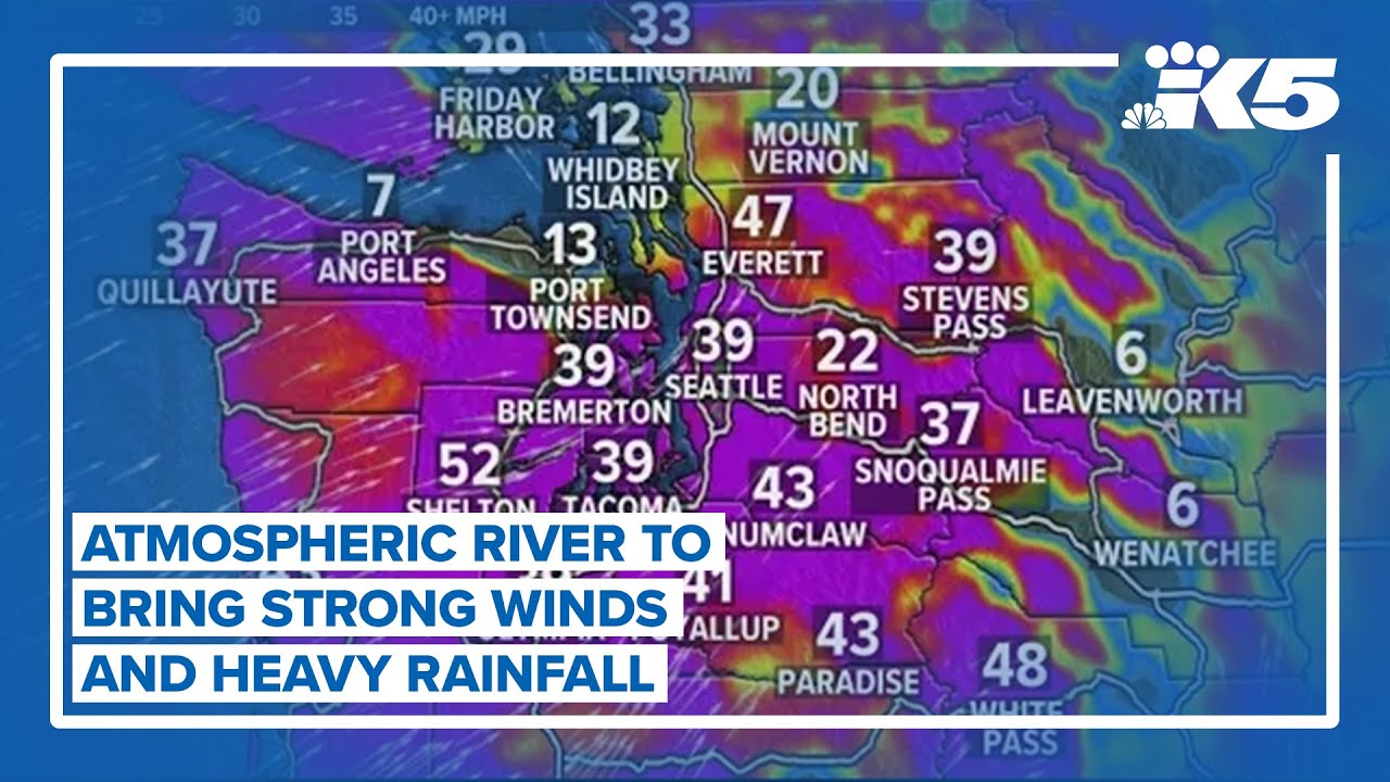Puget Sound region prepares for atmospheric river