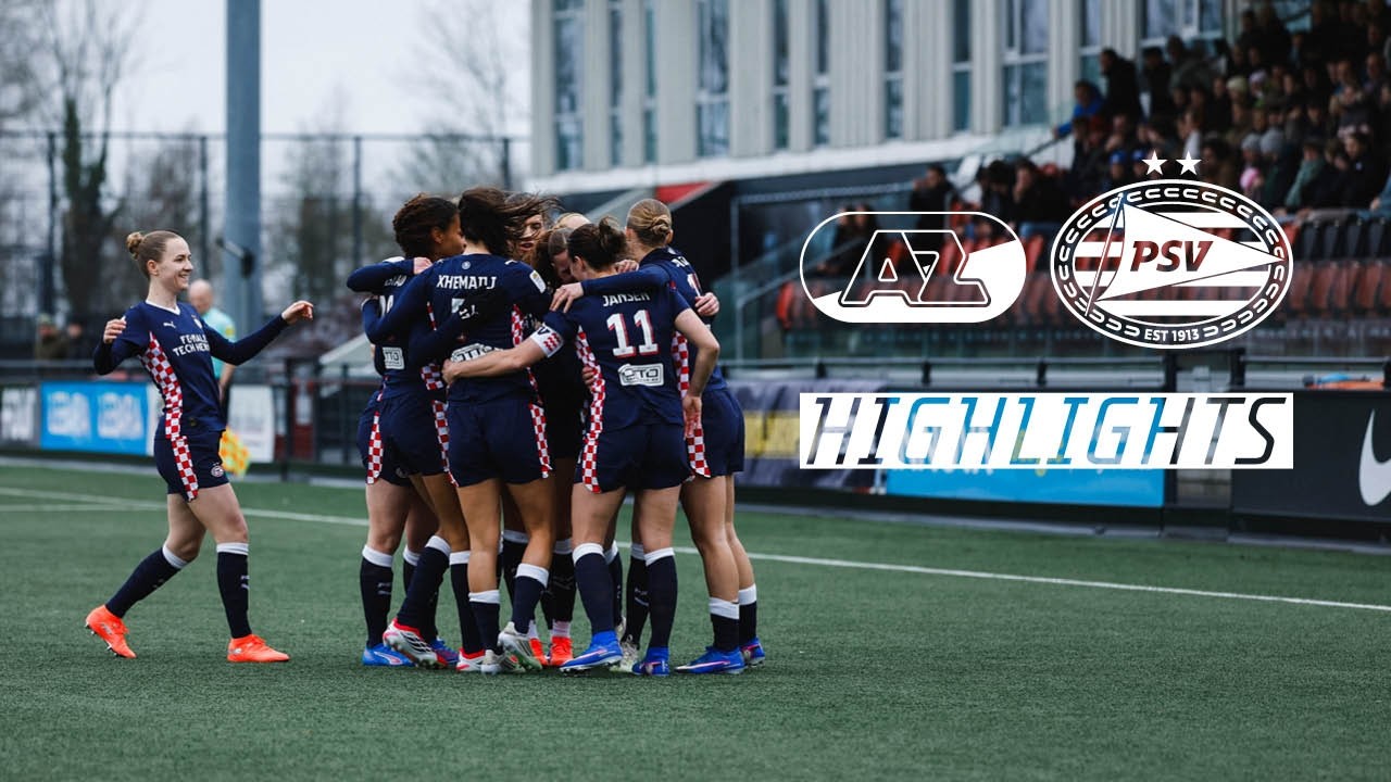 Highlights | Drie punten in Alkmaar na sterke comeback van PSV Vrouwen! ❤️‍🔥