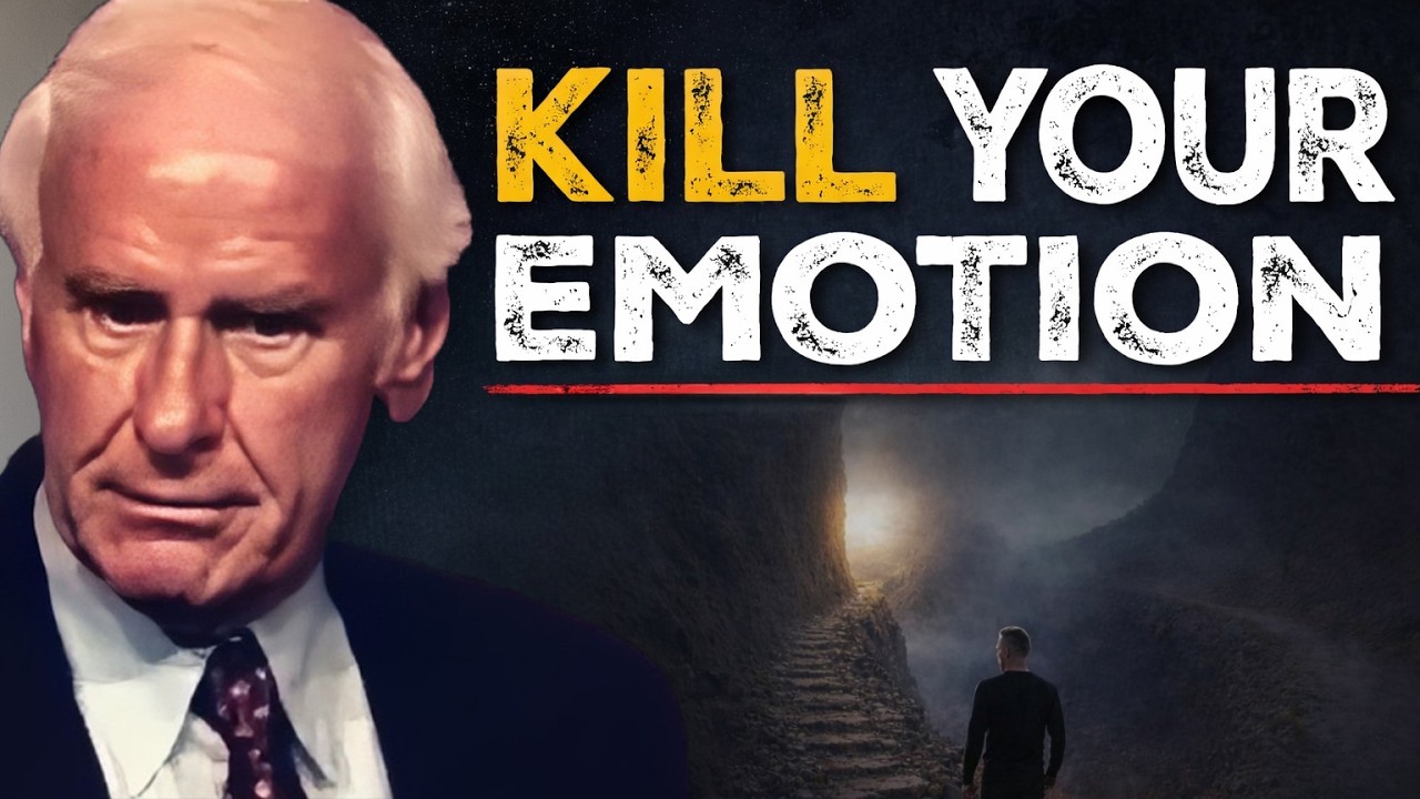 KILL YOUR EMOTIONS | Jim Rohn Motivation | It Changed Yourlife