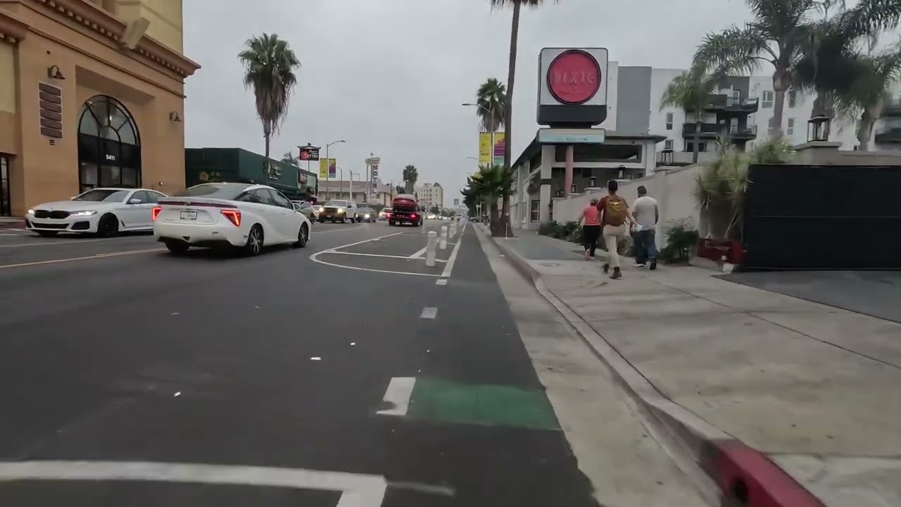 Hollywood Blvd Bike Lane (Los Angeles)