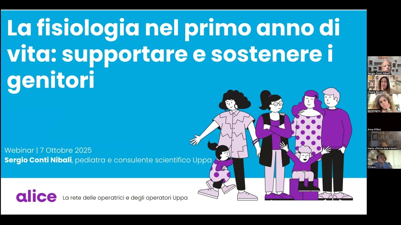 La fisiologia del primo anno di vita: supportare e sostenere i neo genitori