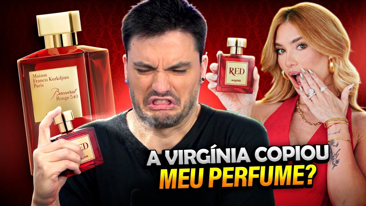 MEU PERFUME FOI CLONADO PELA VIRGÍNIA - FICOU IGUAL?