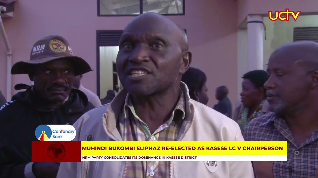 Muhindi Bukombi Eliphaz Re elected as Kasese LC V Chairperson