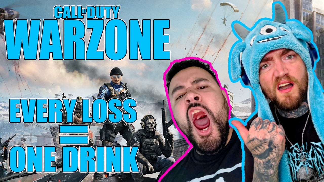 EVERY LOSS A DRINK | WARZONE FRIDAY | QUEECHIE CREW