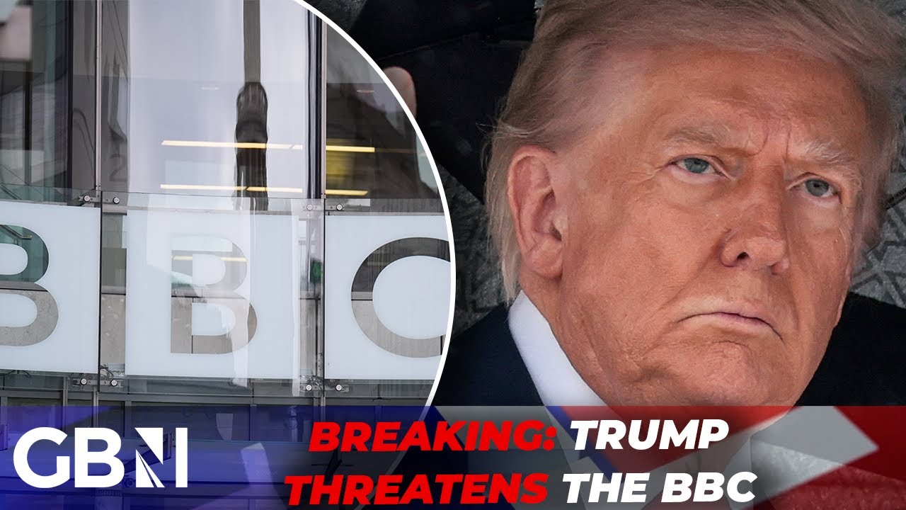 BREAKING: Trump THREATENS the BBC with legal action over &lsquo;doctored&rsquo; footage