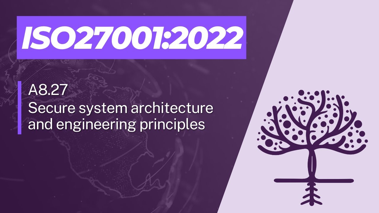 ISO 27001:2022 - A8 27 – Принципы безопасной системной архитектуры и проектирования