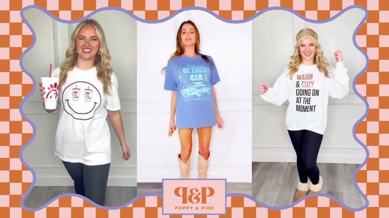 Poppy & Pine Has Your New Favorite Graphic Tee!