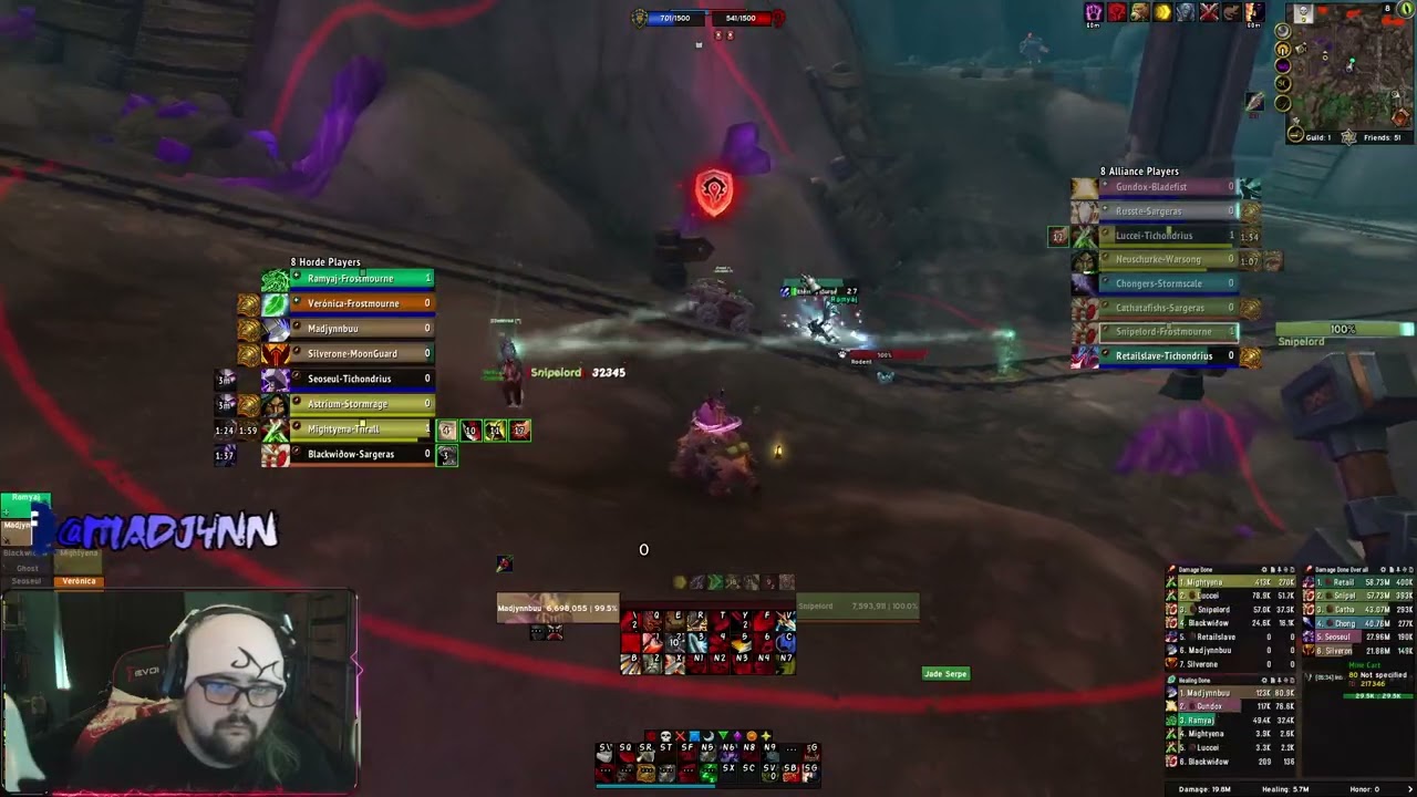 Deephaul Ravine - Full match, comeback win!