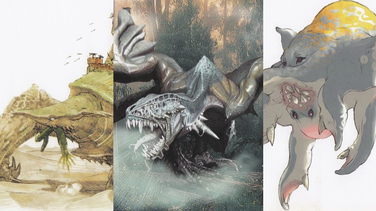 Monster Hunter 1 Concepts Are Fascinating