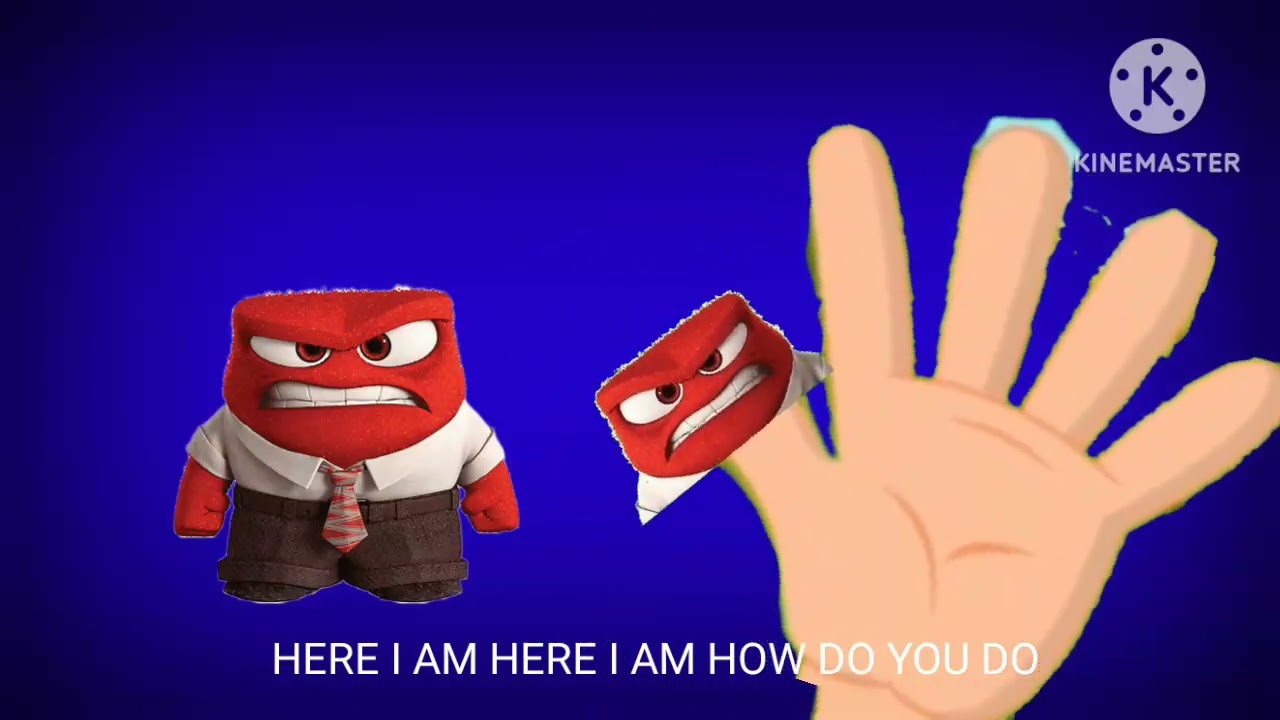 Finger family Inside out Nursery Rhymes