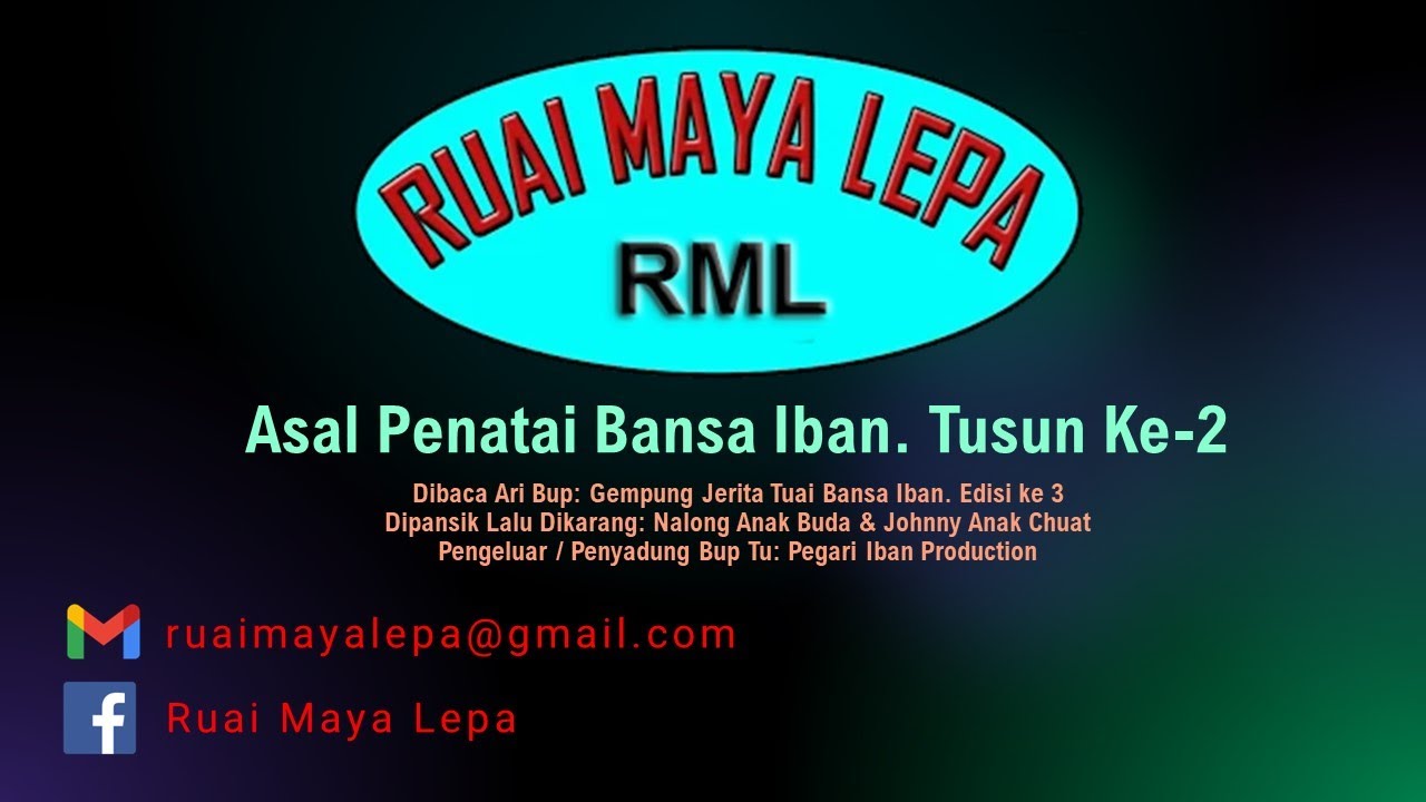 Asal Penatai Bansa Iban. Tusun ke 2