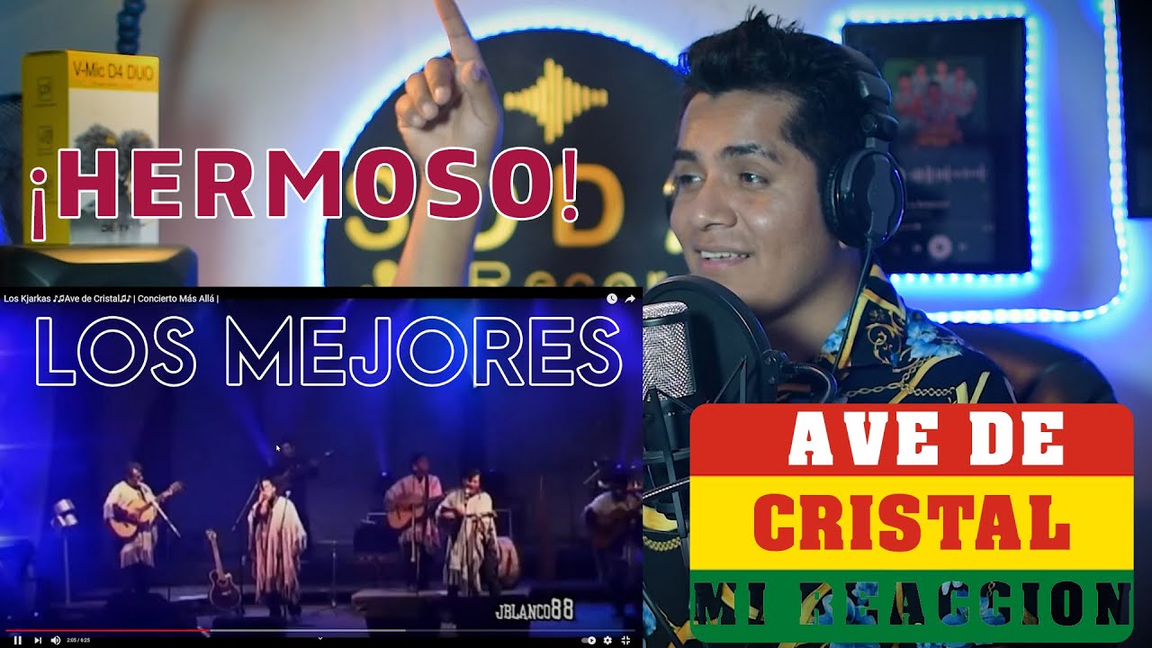 🇧🇴 Ave De Cristal Los KJarkas   Video Reacción / Luis Peña