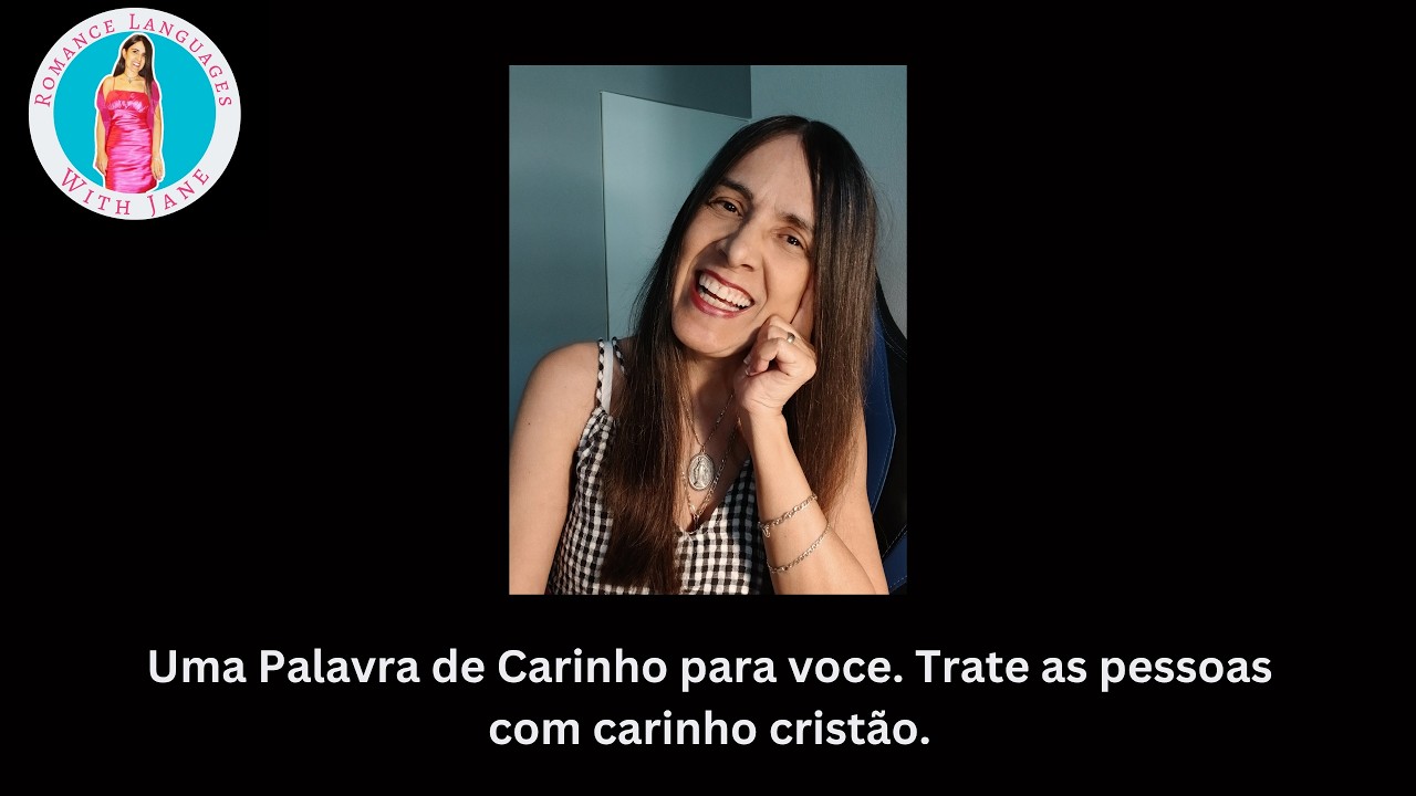Uma Palavra de Carinho para voce. Pense com cuidado nisso!