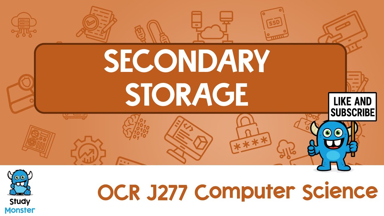 Повторение по информатике OCR | Вторичная память: просто о сложном | Магнитные, твердотельные и о...