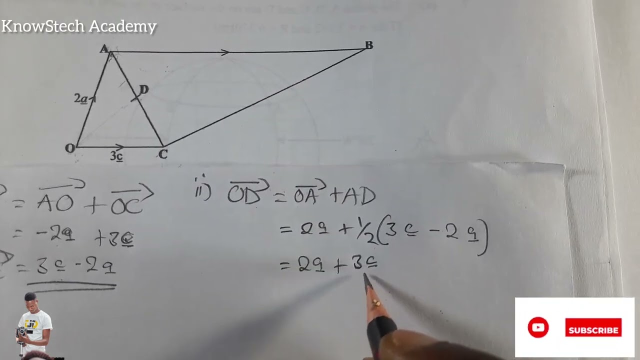 Vectors 2023 P2|| Mathematics