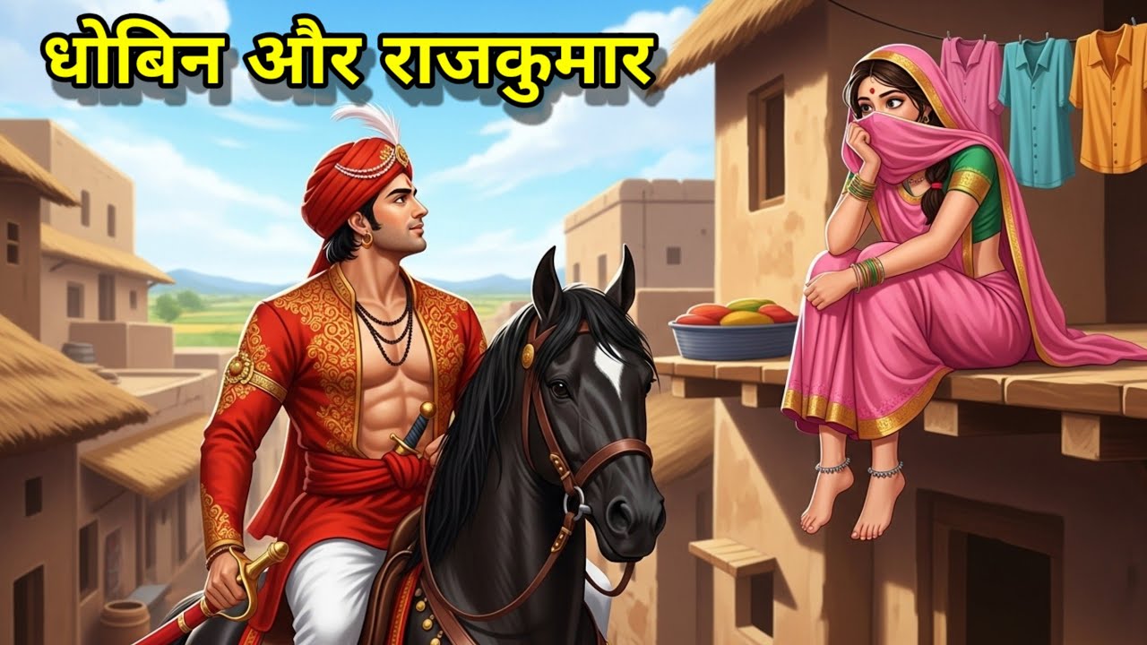 धोबिन और राजकुमार की अनोखी प्रेम कहानी😱| सच्चे प्यार की जीत | भारतीय लोककथा | Emotional Love Story 