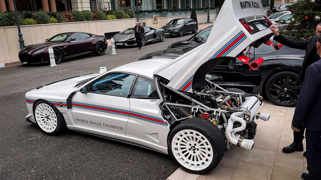 ITALIAN BILLIONAIRE WITH KIMERA EVO37 LEAVING HOTEL DE PARIS