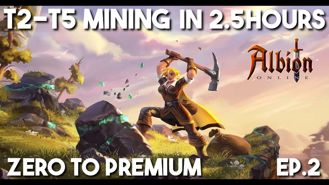 Building Our First Guild with Mining | Albion Online EP2