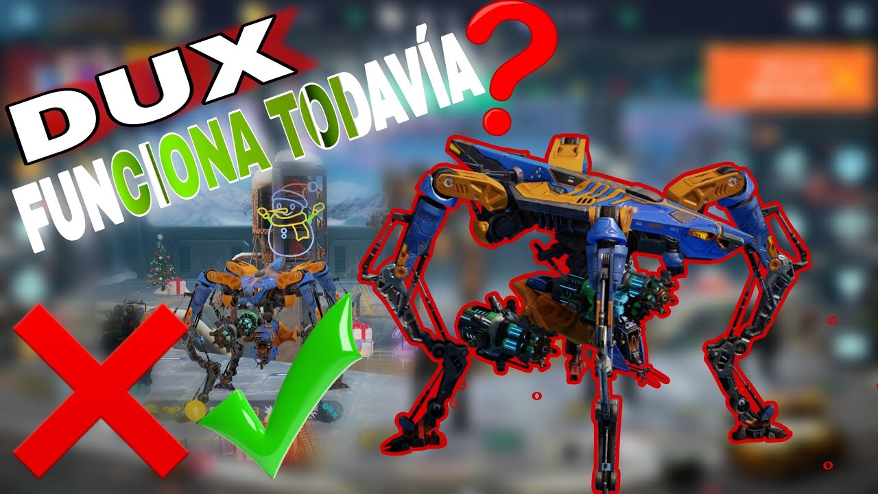 Analisis: AUN FUNCIONA DUX EN LIGA CAMPEON❓️| CIERTO✅️ O FALSO❌️ DUX ES ANTI META❓️| War Robots WR 
