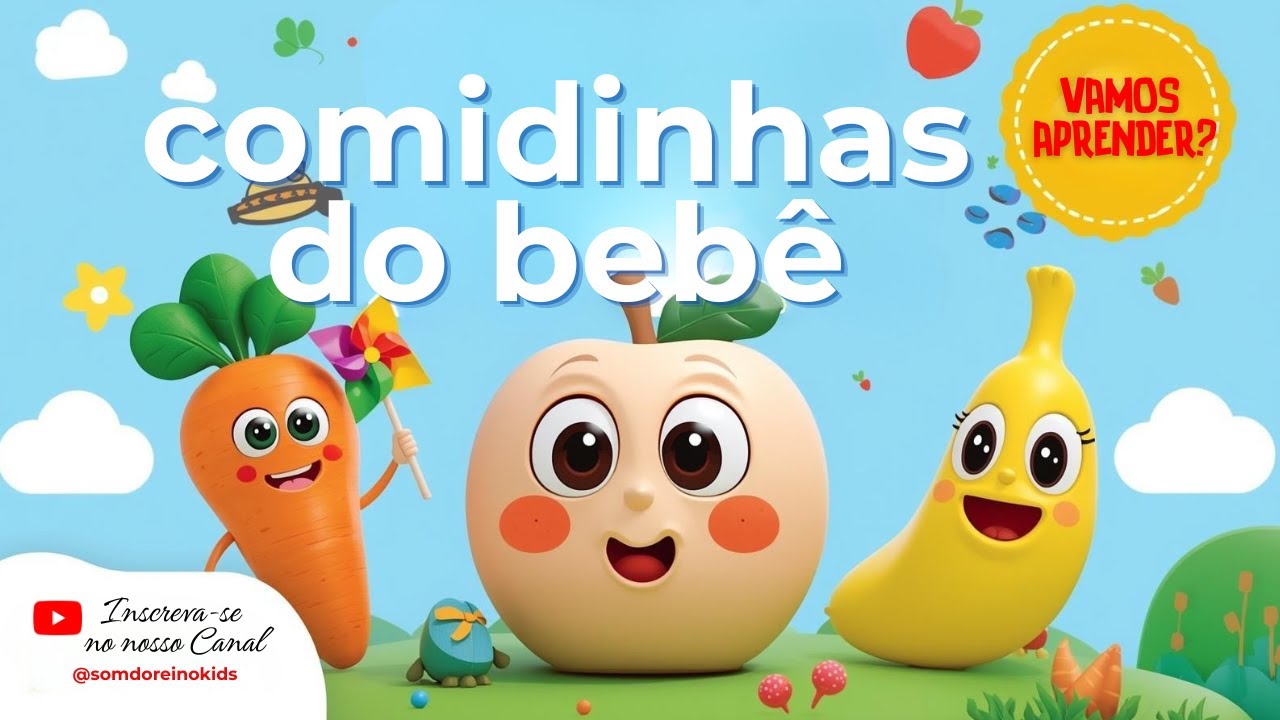 Som do Reino kids - Aprenda com música a falar as frutinhas!