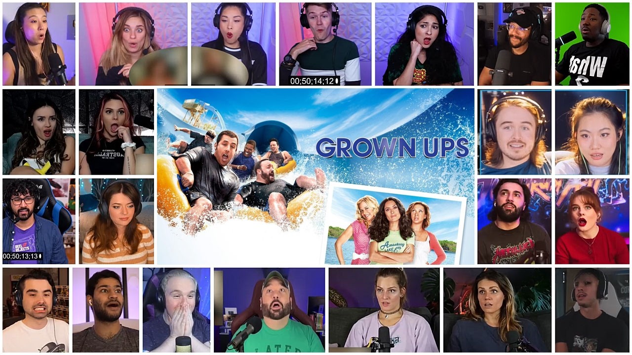 [FULL] Grown Ups (2010) Reaction Mashup
