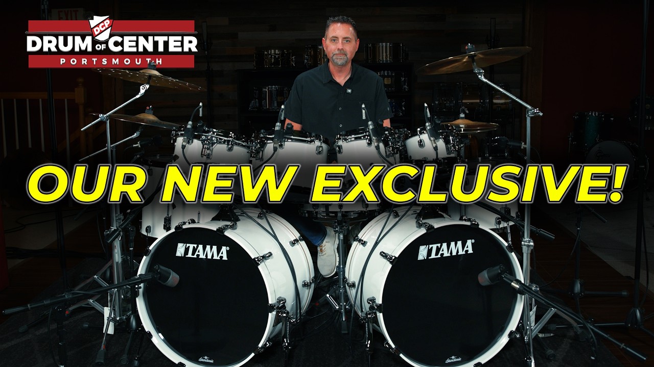 Наша НОВАЯ эксклюзивная ударная установка Tama Starclassic Walnut Birch!