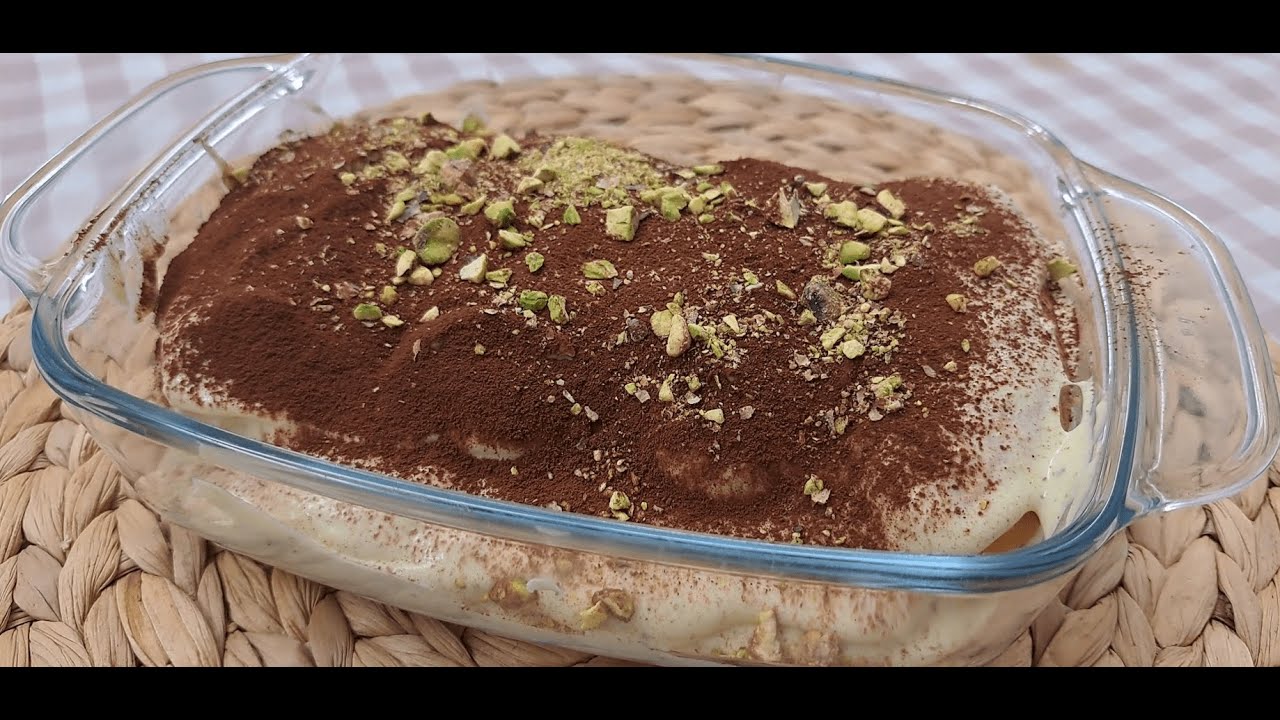 ☕TIRAMISÚ DE PISTACHO☕