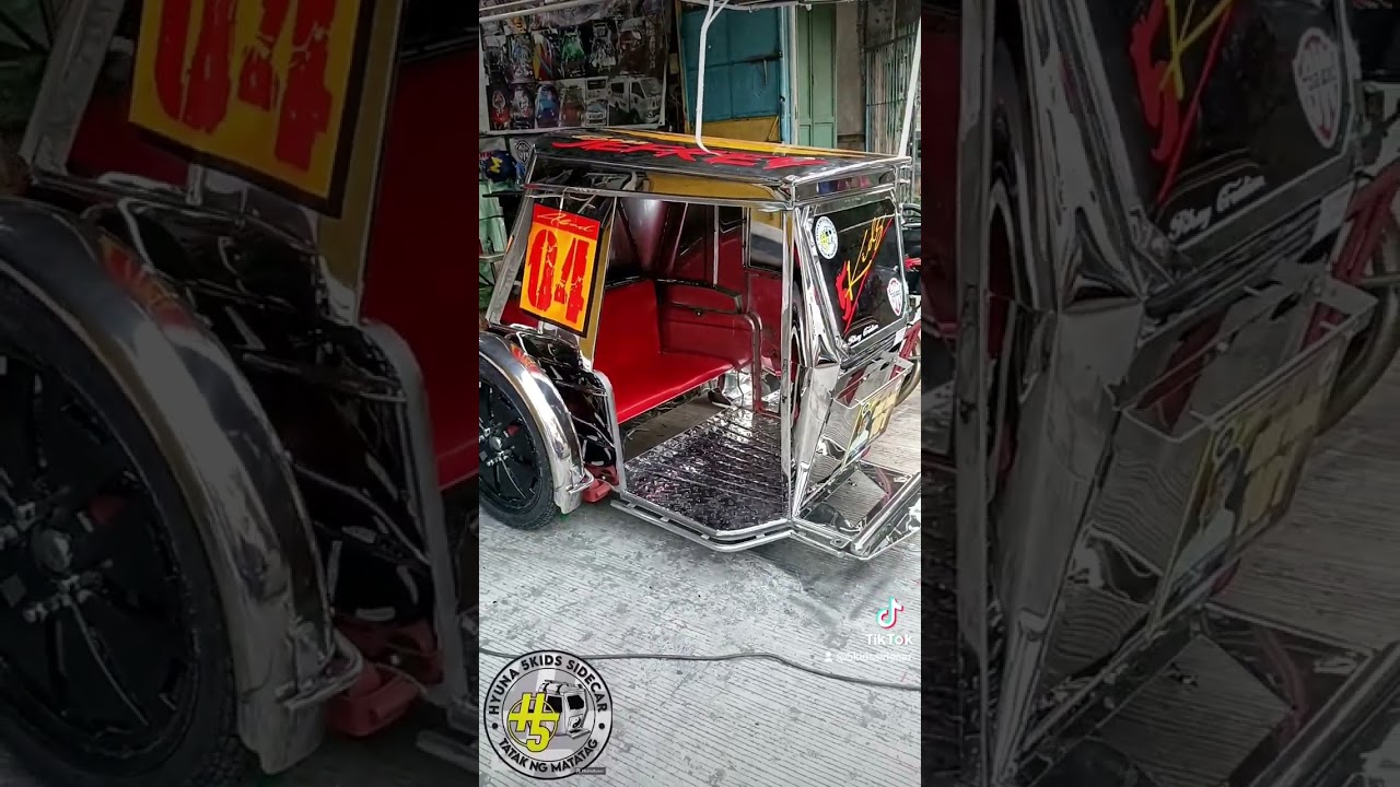 Wow! astig na sidecar ng hyuna-5kids sidecar ng north caloocan