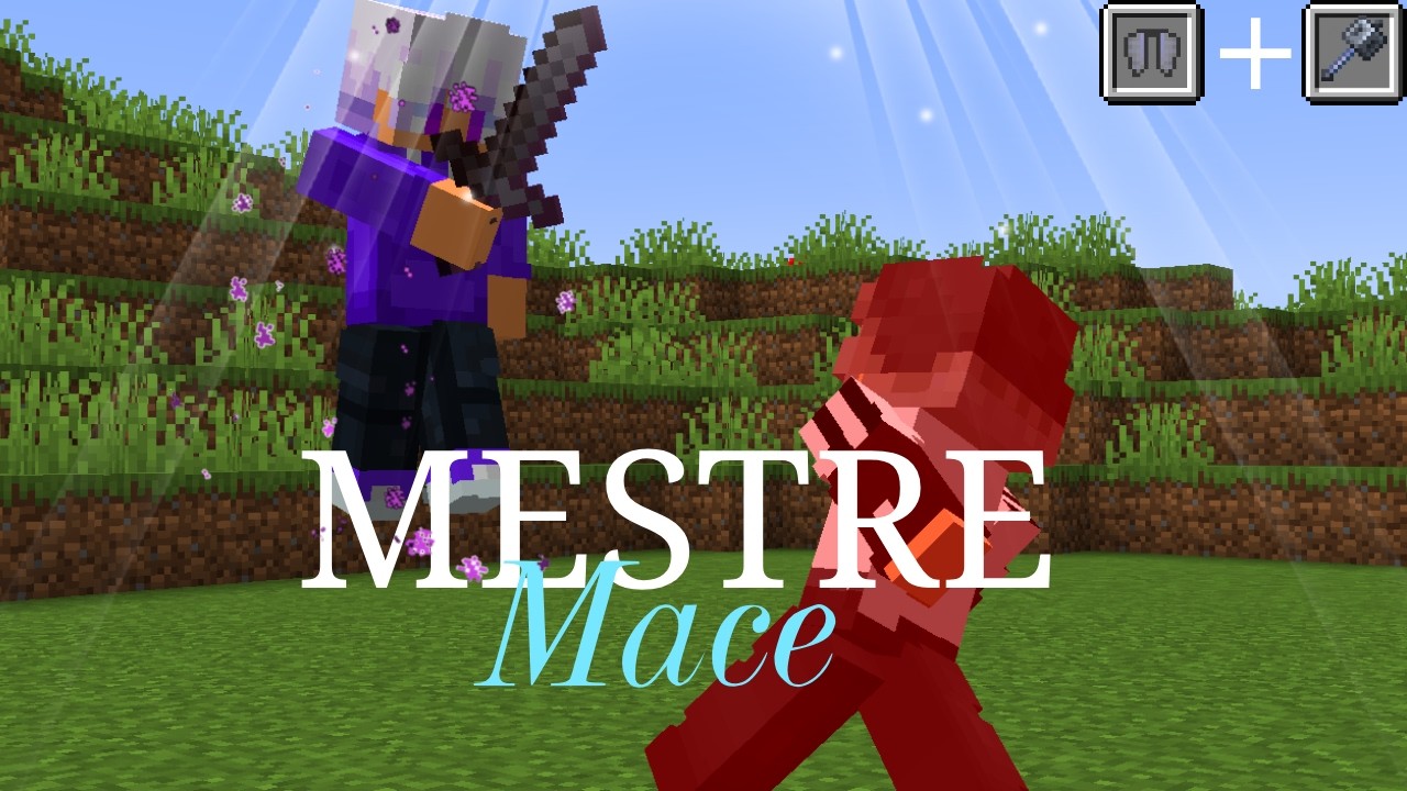 Como APRENDER o PVP DE MACE + ELYTRA