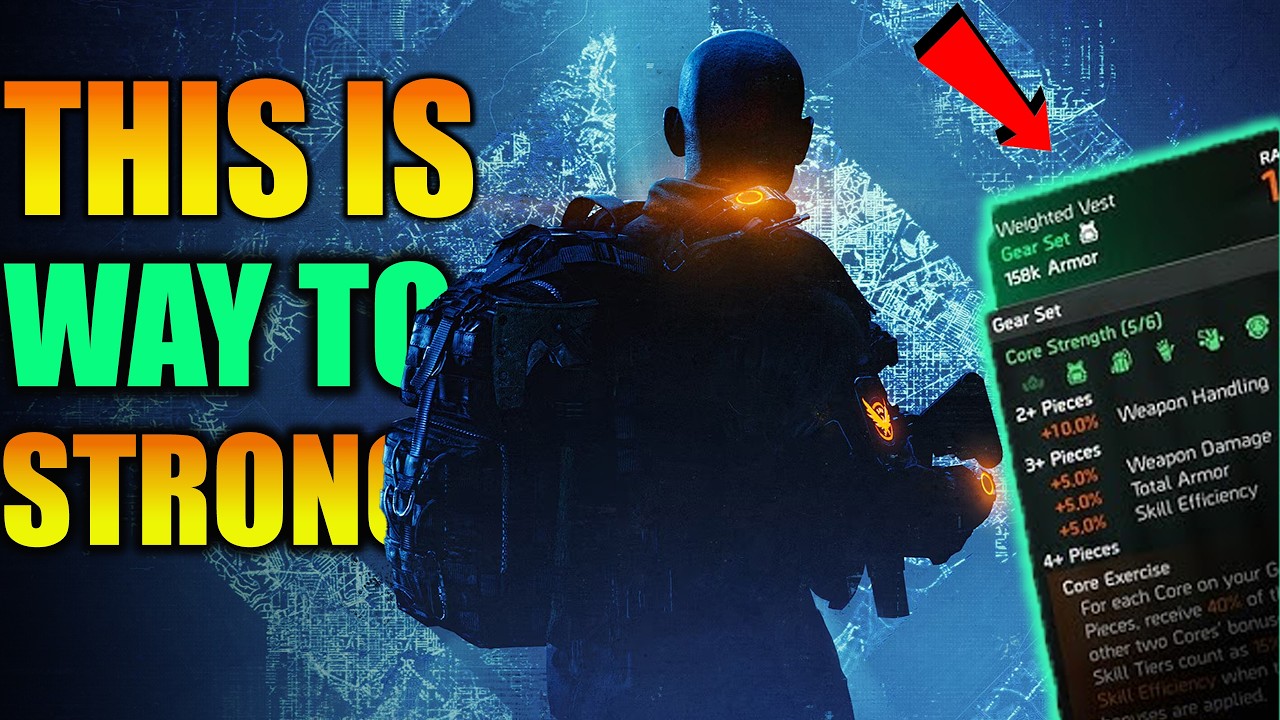 CORE STRENGTH BUILD FEELS SO WRONG - STUPID STRONG | The Division 2 New Skill Meta Build Rise Up