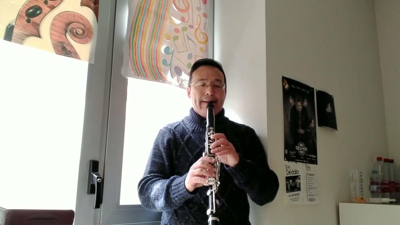 APRENDE TOCANDO EL CLARINETE. UNIDAD 19. ESTUDIO N° 2.
