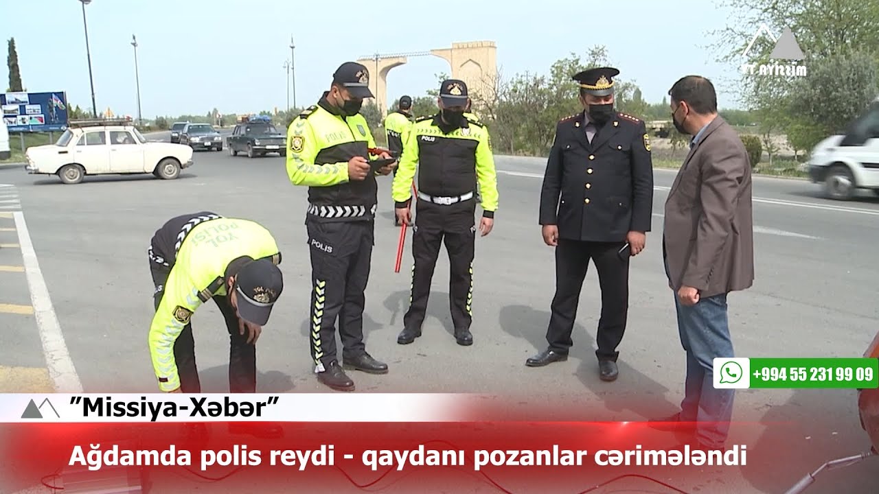 🔴 Ağdamda polis reydi - qaydanı pozanlar cərimələndi ▶️ #MissiyaTV​​​ #MissiyaXəbər