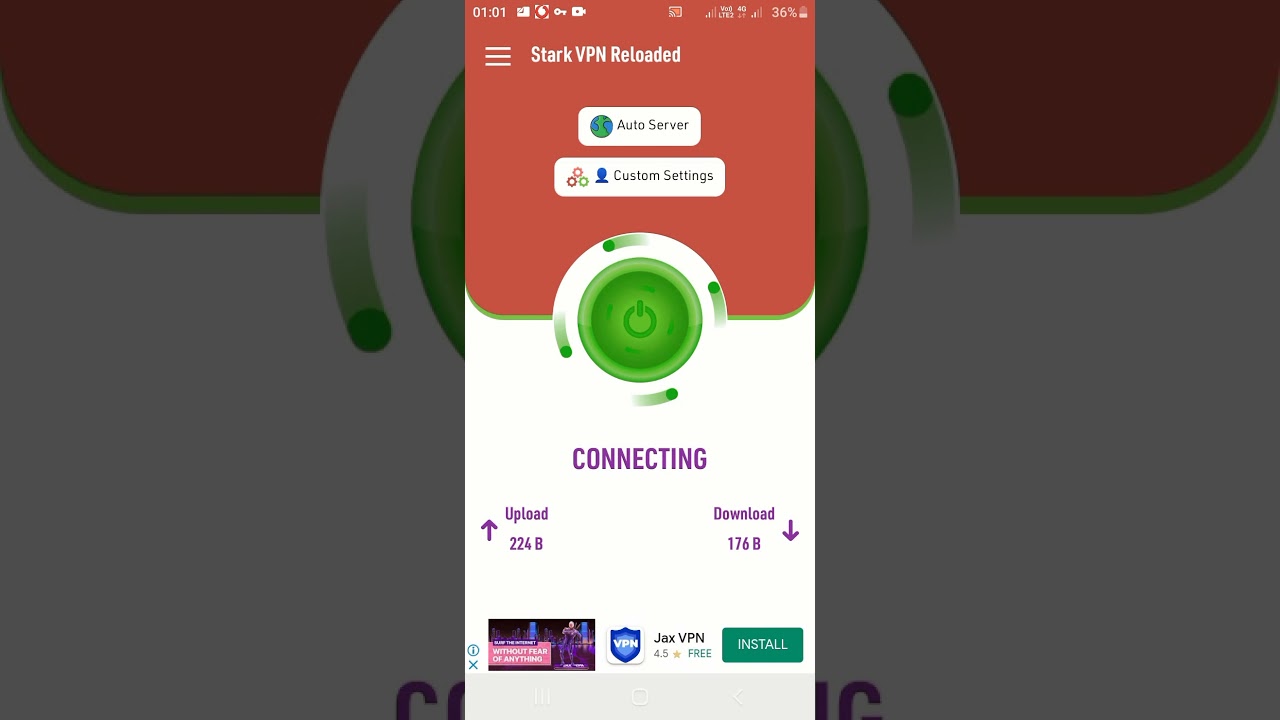 how to set customer settings for stark vpn reload