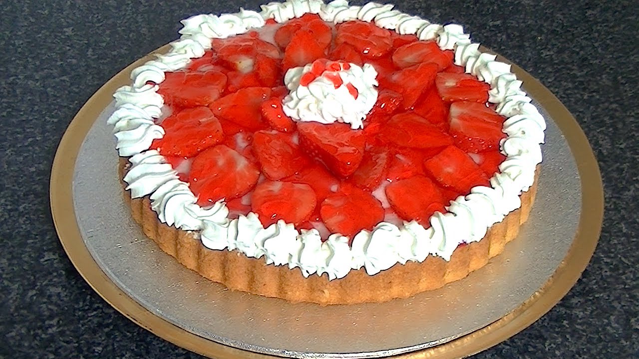 STRAWBERRY CREAM FLAN *COOK WITH FAIZA*