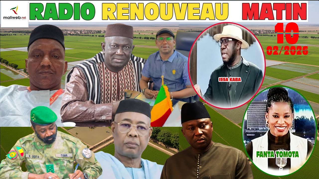 LE MATINAL DE LA RADIO RENOUVEAU FM du 10 Février 2026