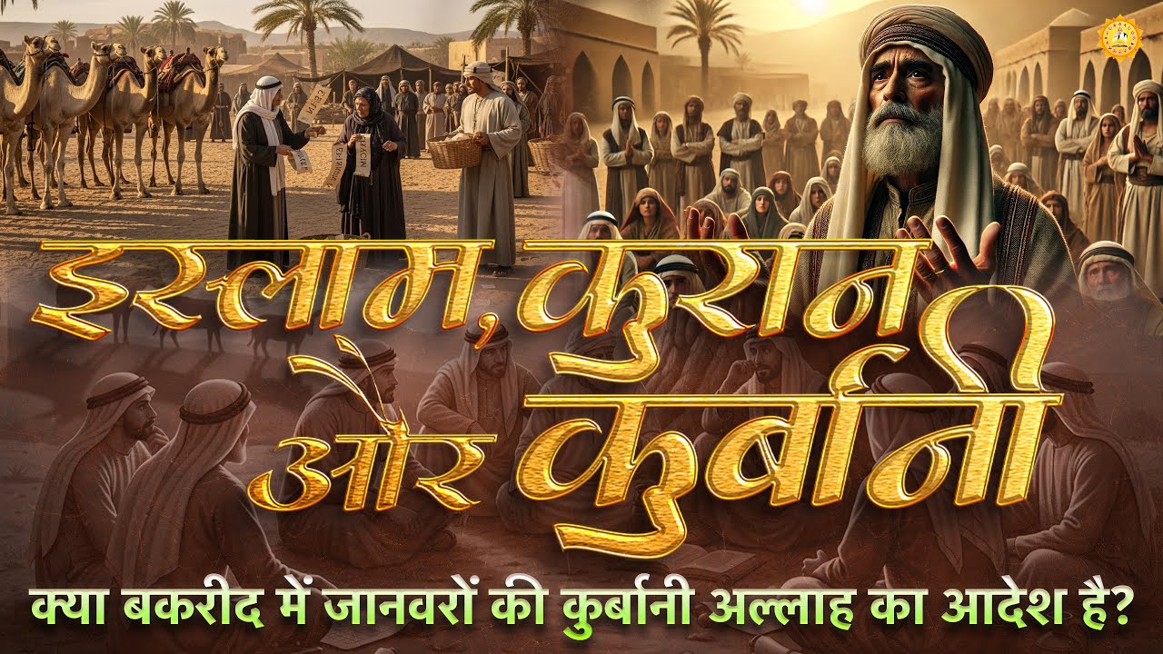 इस्लाम, कुरान और कुर्बानी: क्या बकरीद में जानवरों की कुर्बानी अल्लाह का आदेश है? Sant Rampal Ji LIVE