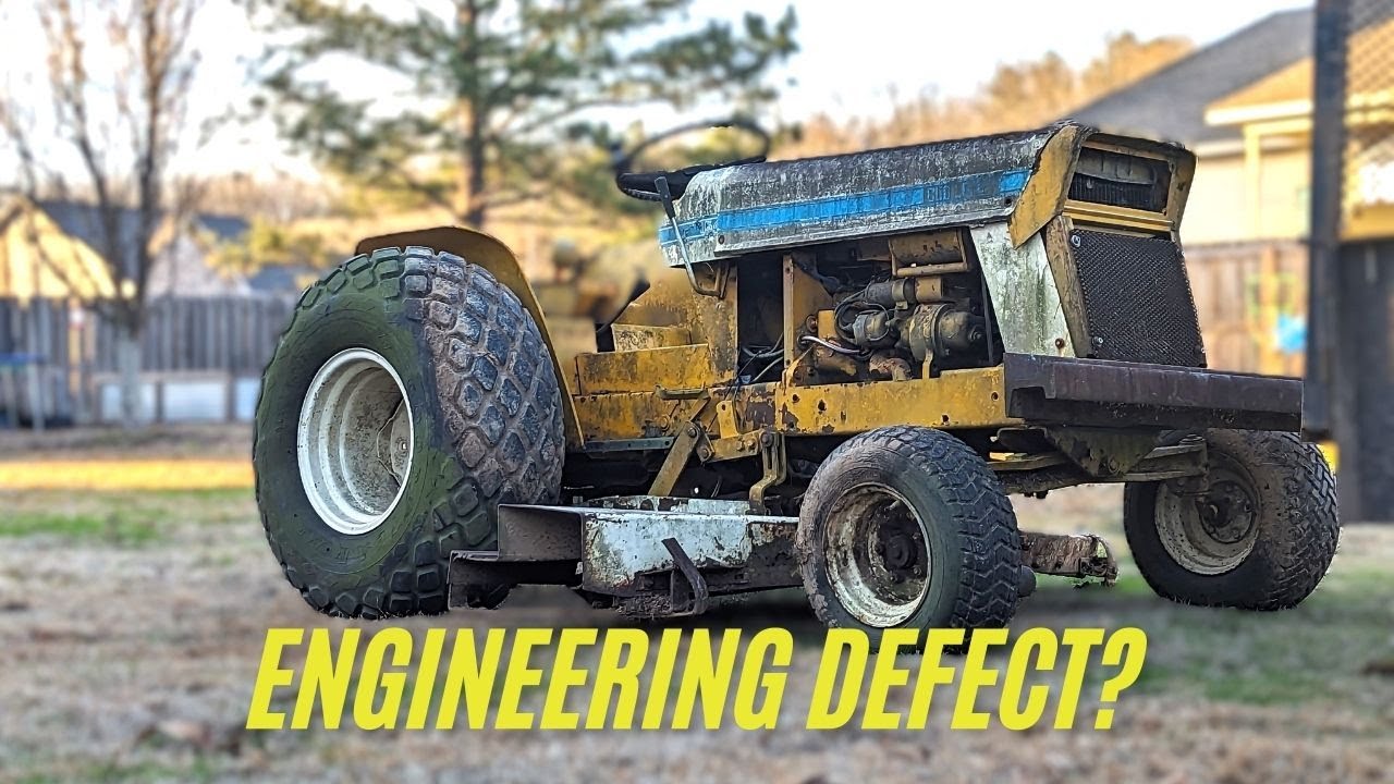 Steered Wrong on the International Cub Loboy | Addressing the Bad Steering and Frame Clean up Ep2