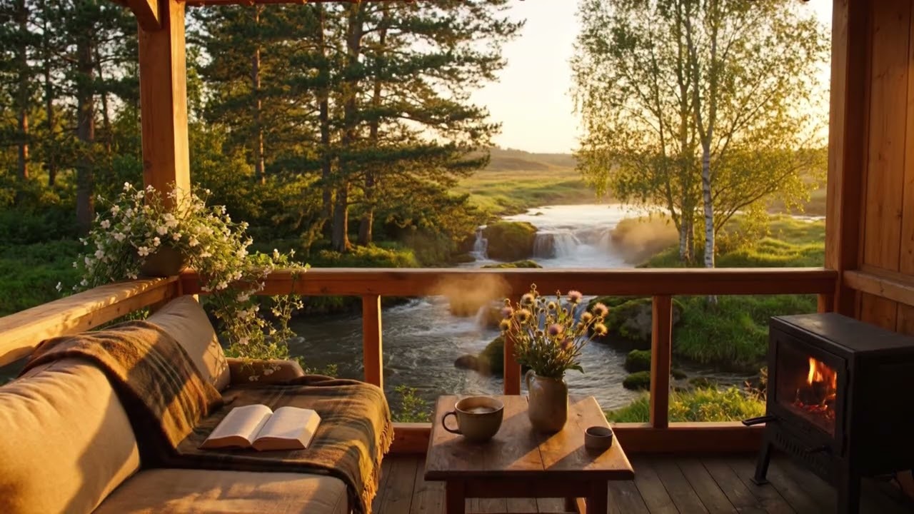 A Scottish Sunrise ~ Cosy Riverside | Peaceful Morning & Relaxing Nature Ambience 