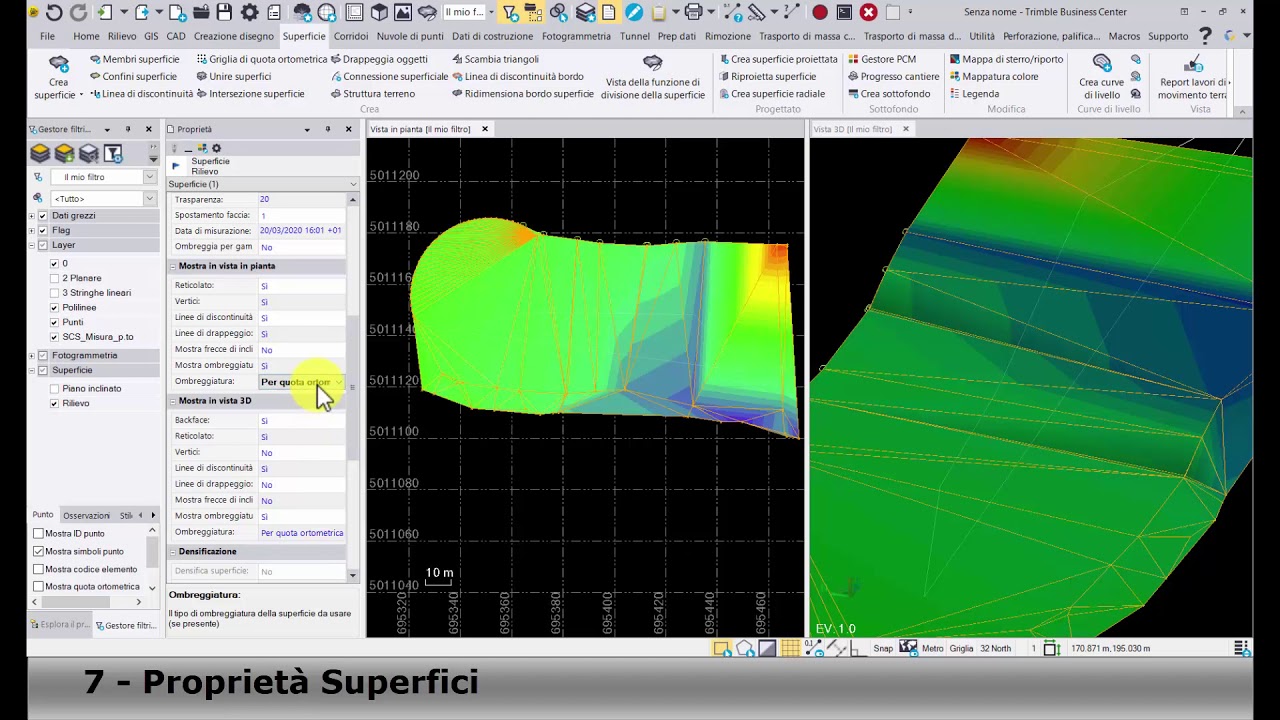 Trimble Business Center - Surface Module