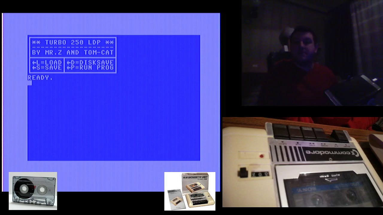 C64 - nagrywanie gier i programów na taśmę magnetofonową - klasycznie i w turbo