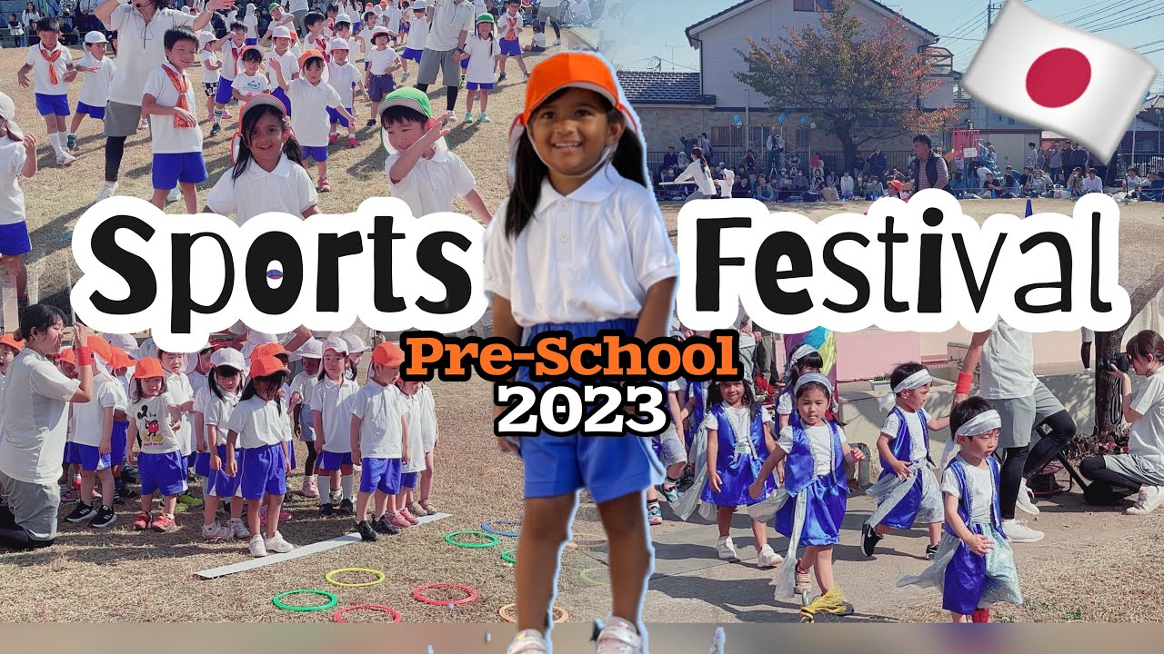 Pre-School Sports Festival, Japan 2023 | Asfia Mahin #japandiaries #japanvlog #kidssports