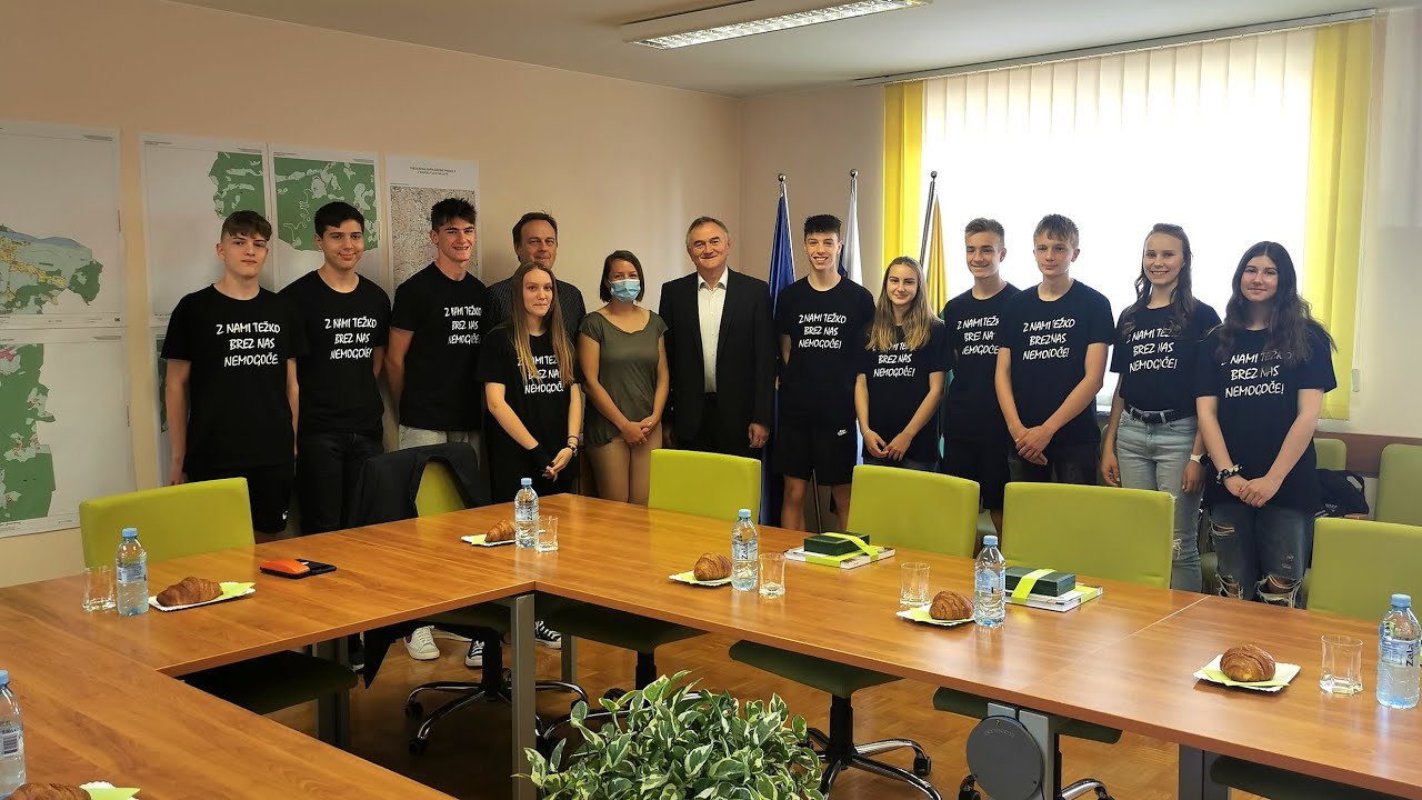 Preboldski župan sprejel odličnjake OŠ Prebold