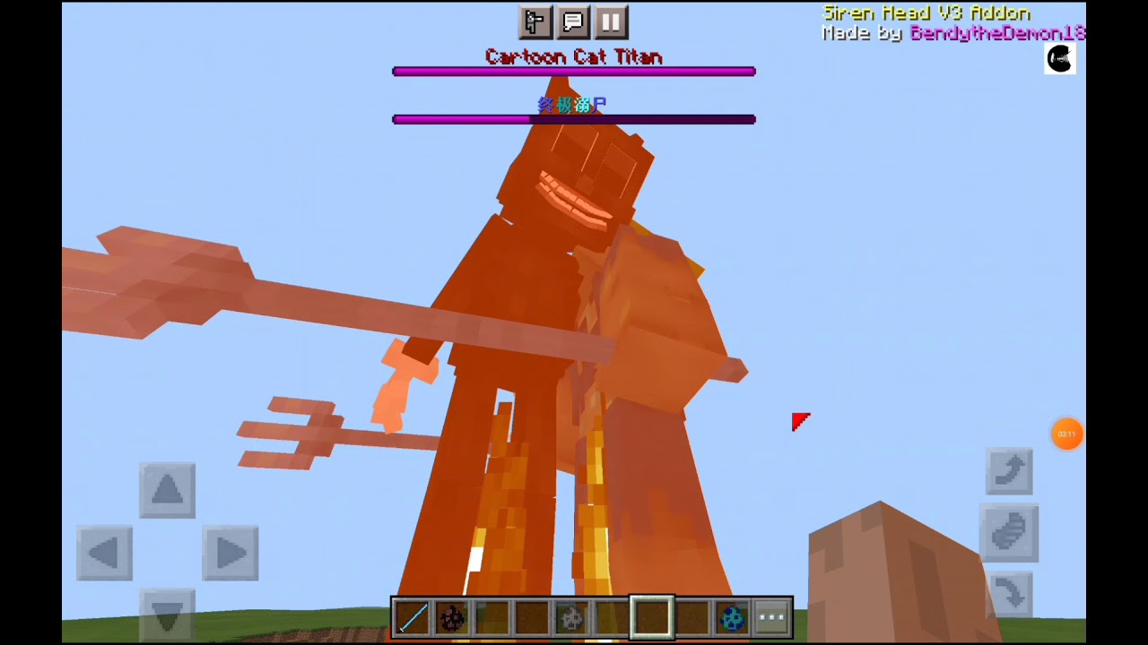 Ultra Drowned Titan Vs Cartoon Cat Titan