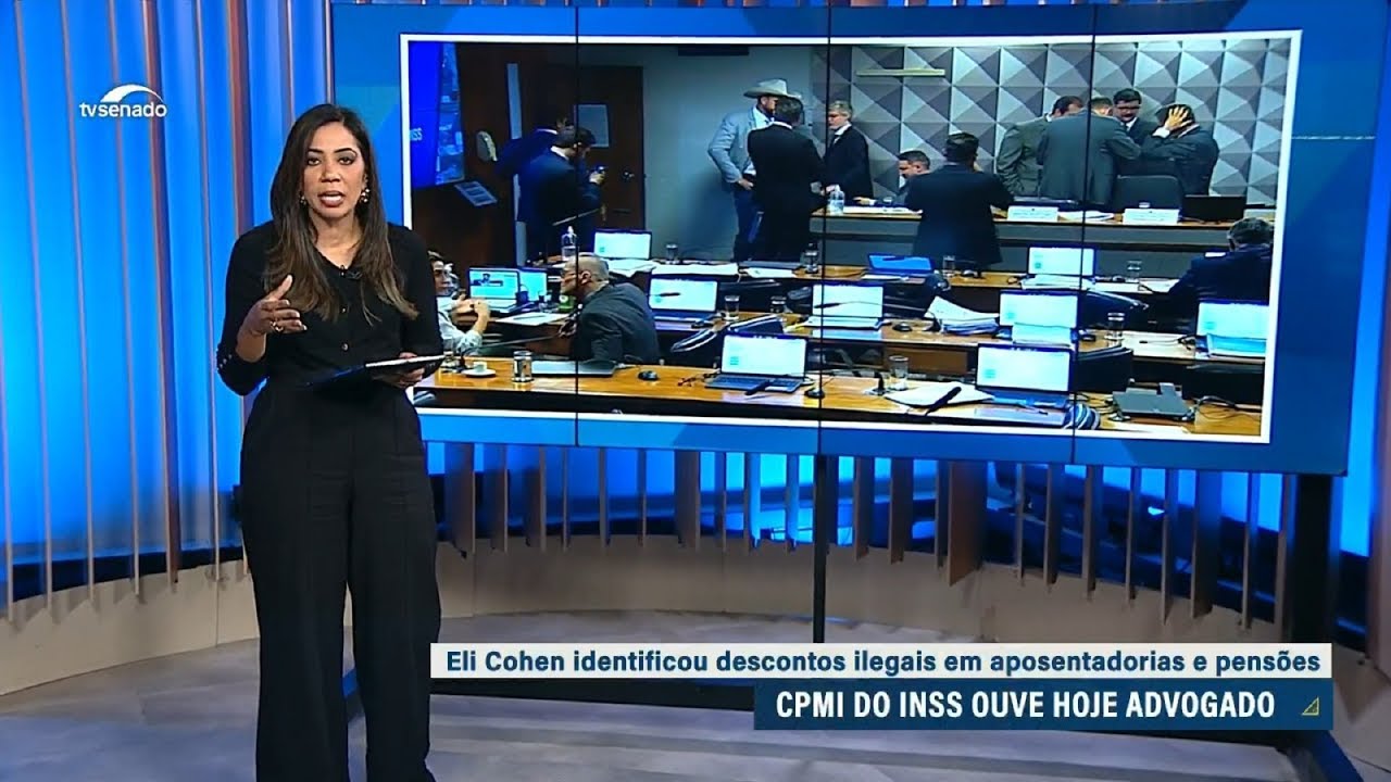 Edição da Noite: CPMI do INSS ouve advogado que denunciou cobranças fraudulentas em benefícios