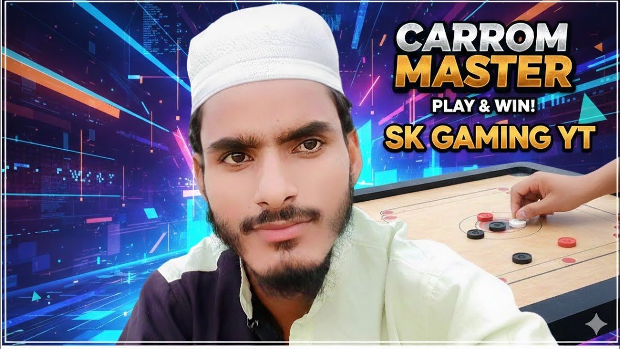 ❤️carrom pool live SK GAMING YT ❤️ fair game
