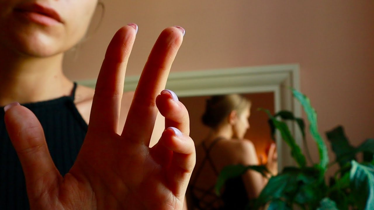 ASMR Positive Affirmations Soft Spoken | Hand Movements | Face Touching