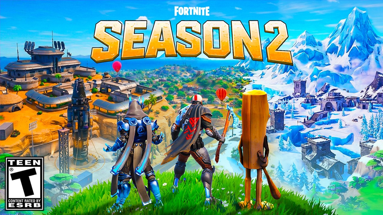 Our FIRST LOOK at Fortnite Season 2!
